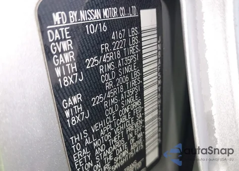 2017 Nissan Juke Nismo из США, поврежденный, VIN JN8AF5MV6HT751415